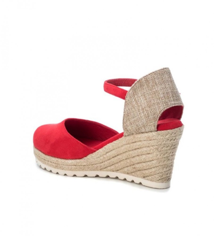 Xti Sandalias 044025 rojo -Altura cuña: 8cm- - Tienda Esdemarca moda,  calzado y complementos - zapatos de marca y zapatillas de marca
