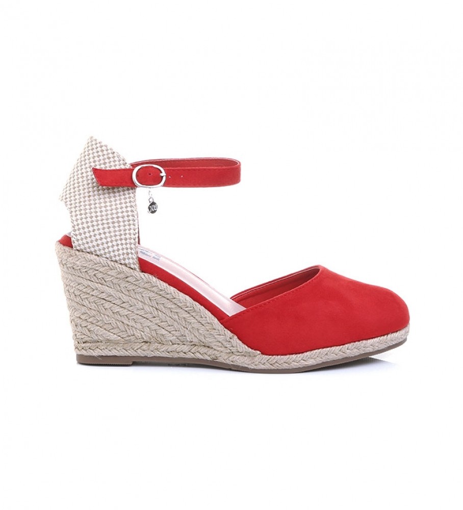 Xti Sandalias 049730 rojo -Altura cuña: 9cm- - Tienda Esdemarca moda,  calzado y complementos - zapatos de marca y zapatillas de marca