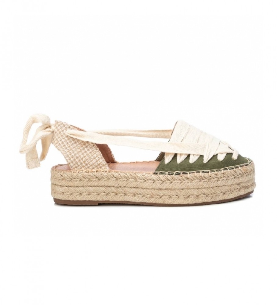 Xti Sandalias 044865 estilo espardeña verde - Tienda Esdemarca moda,  calzado y complementos - zapatos de marca y zapatillas de marca