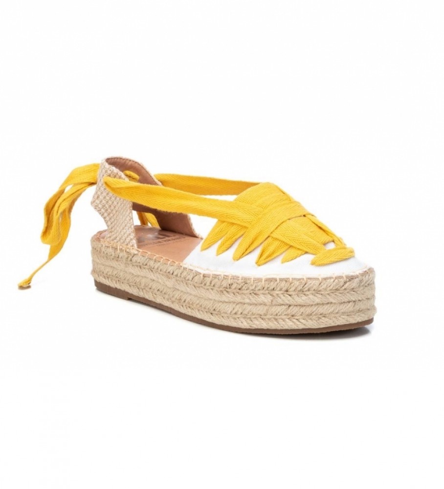 Xti Sandalias doble color blanco, amarillo - Tienda Esdemarca moda, calzado  y complementos - zapatos de marca y zapatillas de marca