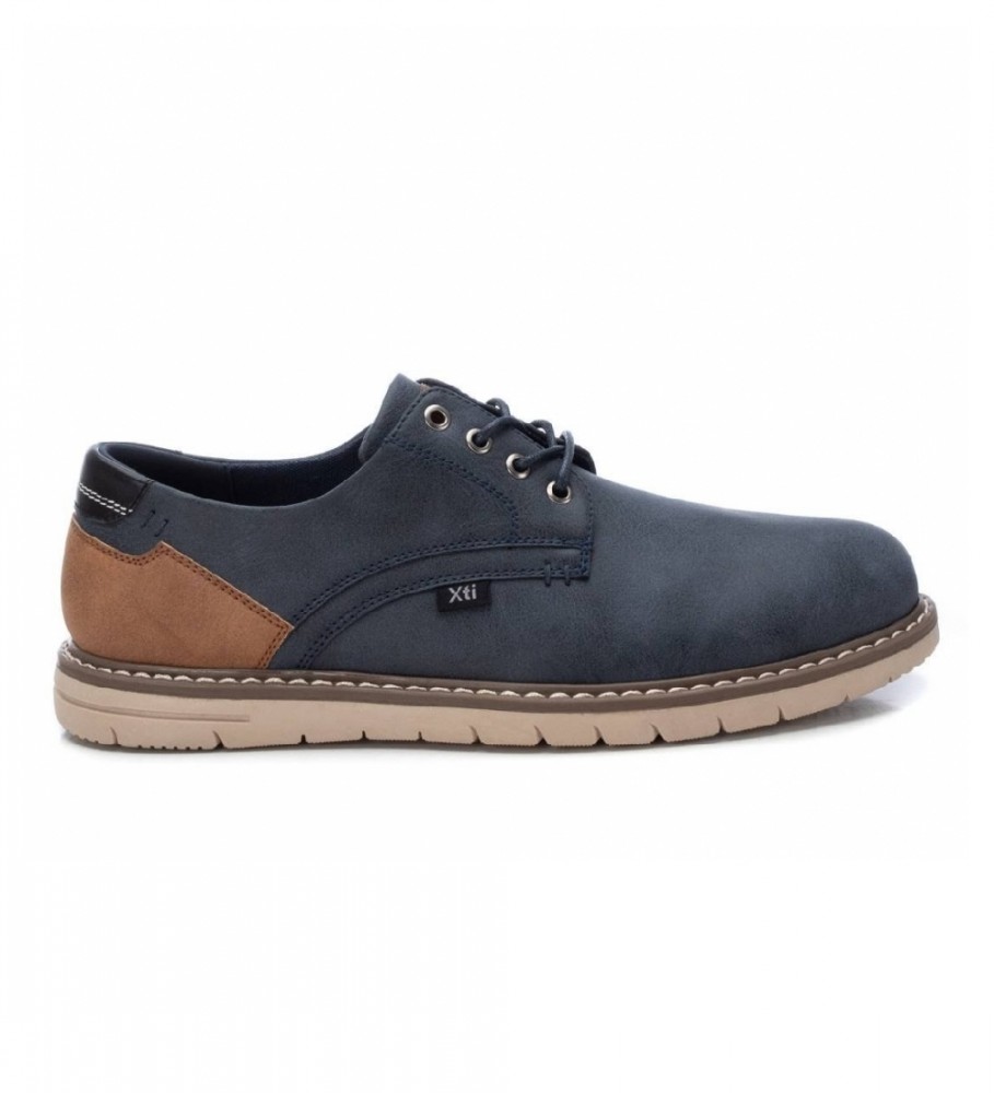 Xti Navy combination shoes