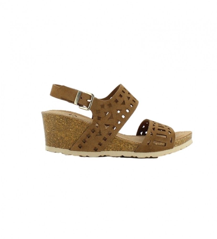 Sandalias de cuña bio YOKONO