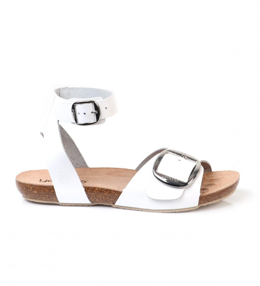 Yokono Sandalias de piel Ibiza 135 blanco - Tienda Esdemarca moda, calzado  y complementos - zapatos de marca y zapatillas de marca