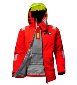 Helly Hansen Aegir Race Jacket red / Helly Tech® / DWR / YKK® / Polartec® /