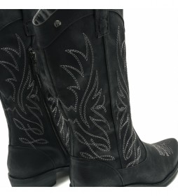 bottes mustang compensées