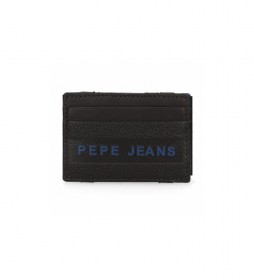 Pepe Jeans Raise Tarjetero Marrón 9,5x7,5 cms Piel 