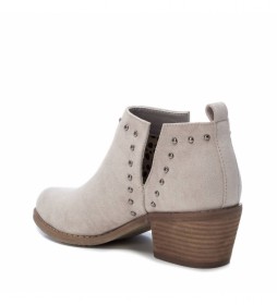 Xti Botines de mujer Xti estilo motero con hebilla Xti Botines de mujer Xti estilo motero con hebilla