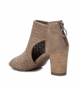 Xti Botines de mujer Xti estilo motero con hebilla Xti Botines de mujer Xti estilo motero con hebilla