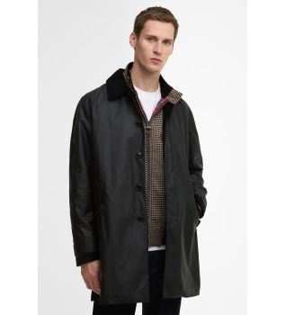 Barbour Voščen plašč x Baracuta Tyne marine