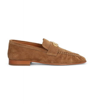 Chaussures en cuir Belize marron