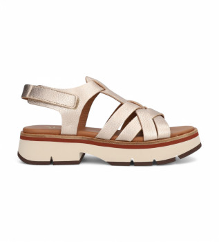 Golden Zanzibar Leather Sandals