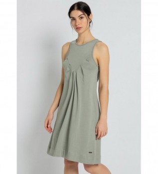 Robe courte verte