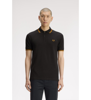Black M3600 polo shirt