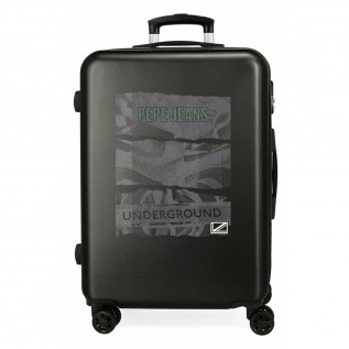 Maleta Mediana Davis rgida 65cm Negro