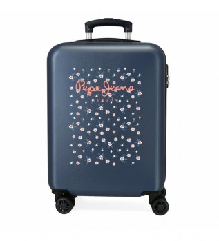 Maleta de Cabina Leslie rgida 55cm azul marino