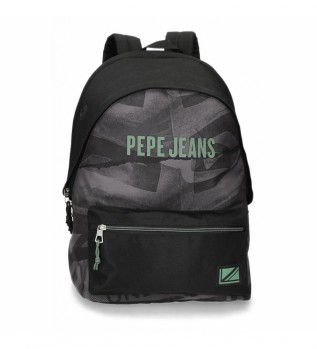 Pepe Jeans Davis adaptowalny plecak komputerowy dwie komory czarny