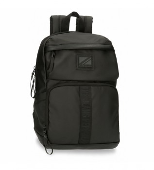 Zaino Pepe Jeans Hoxton per laptop 25 cm nero
