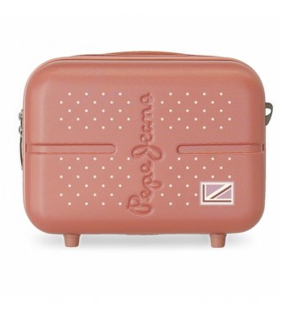 Pepe Jeans Laila ABS Kulturtasche rosa -29x21x15cm