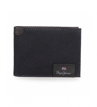 Portafoglio Navy Hilltop -11x8x1cm-