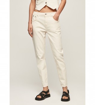 Violette bukser hvid