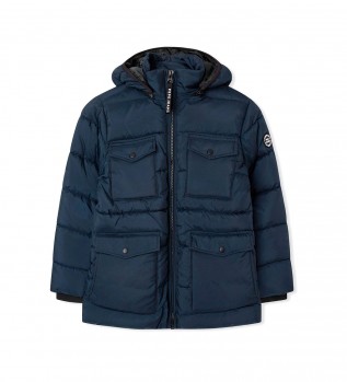 Grantown Marineblauer Mantel