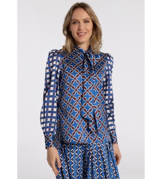 Langarmhemd 131582 Blau