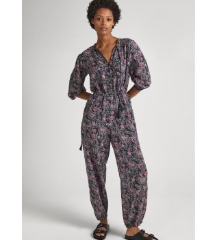 Dalia Langer Jumpsuit mit Blumenmuster