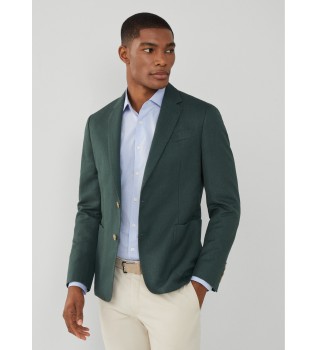 Green HBone blazer