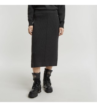 Pencil Knit Skirt black