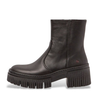 Botines de piel 1374 negro