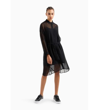 Black Gauze Dress