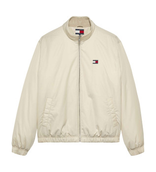 Veste bombardier matelasse beige