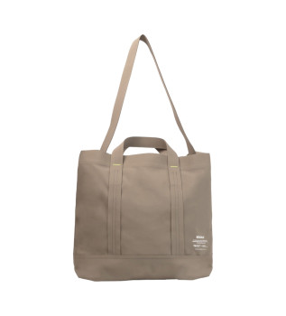 Brązowa torba typu shopper