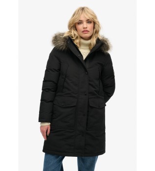 Everest parka zwart