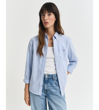 Regular Fit Oxford Shirt blue