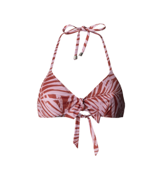 Bikini top Leaf red