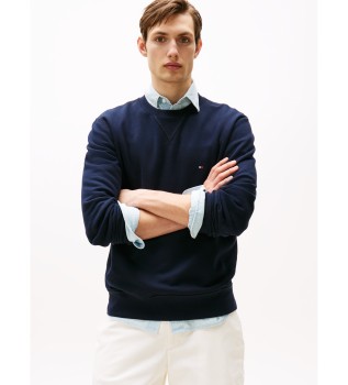 Pull  col roul Essential Fleece bleu