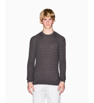 Ciemnozielony sweter