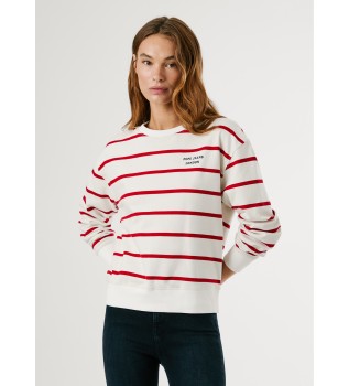 Sweatshirt Bienna rouge