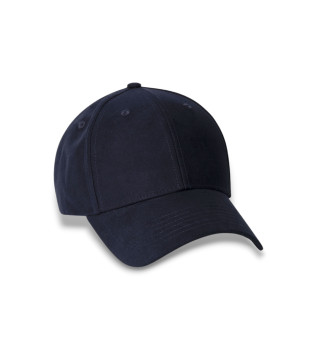 Casquette en daim marine
