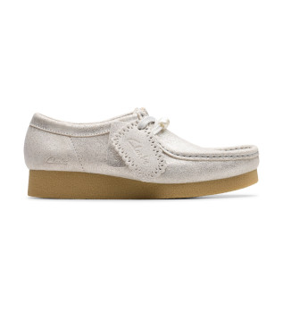 Zapatos de piel WallabeeE VOS plateado
