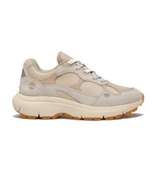 Hazel Lane women's light beige trainers