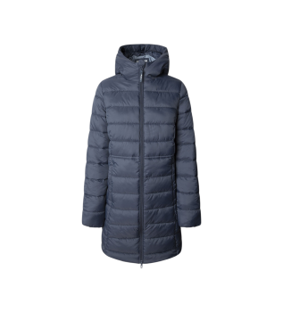 Cappotto lungo blu navy Sally