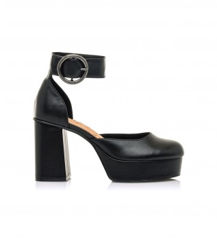 Sandales Sindy noir -Hauteur du talon 9cm