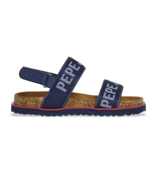 Berlin Tape Sandalen navy