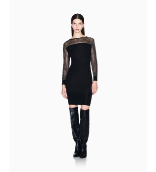 Czarna sukienka bodycon