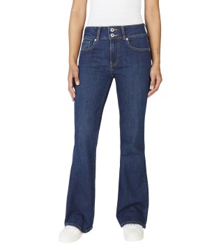 Jeans Flare Venus azul