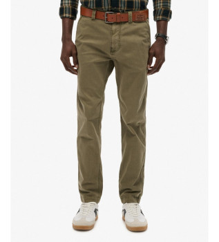 Chino Utility Broek donkerbruin