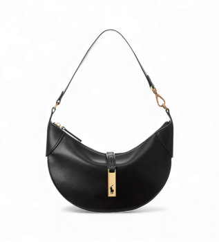 Polo ID Mini Shoulder taske i sort læder