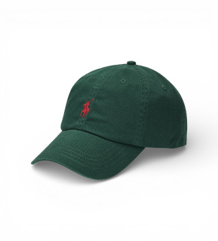 La casquette emblématique en coton vert foncé